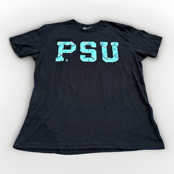 Portland Gear Essential 'PDX' Carpet Tee Black Womens T-Shirt Size L LARGE - Picture 1 of 8